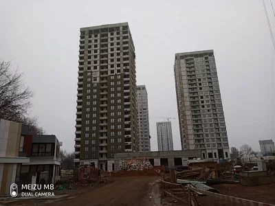 Контроль прочности железобетонных конструкций жилого комплекса LIFE-Варшавская