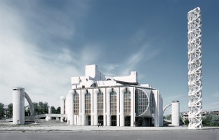 Группа компаний КТБ продолжает работать над воссозданием архитектуры театра им. Ф.М. Достоевского в Великом Новгороде