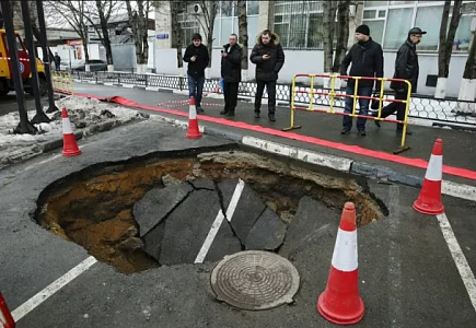 Значительная часть территории современной Москвы – это зоны повышенной карстовой опасности. 1